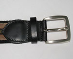 Devanet leather front tab end